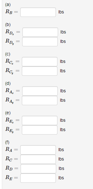 Rp, = RD, = (C)