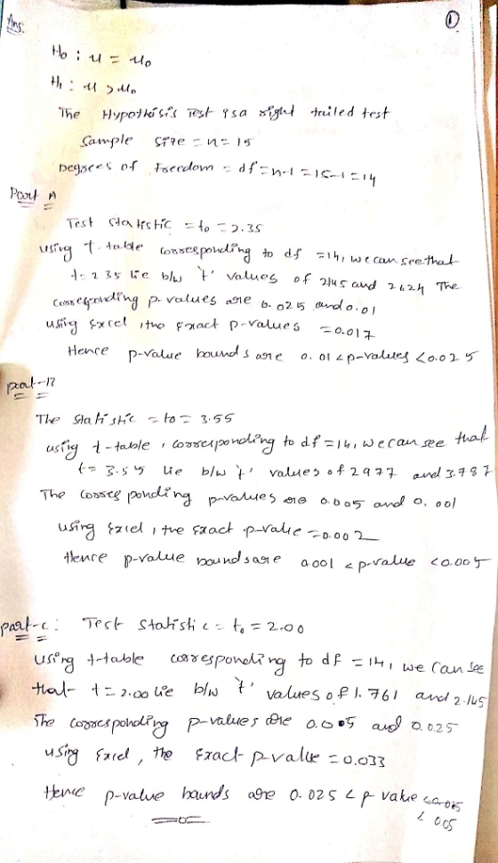 0 PoA t, valueg of 2,45 and 2124 Tre. Henre p-value Pj. As I and 2.145 O. 0.25 She Valle, 0,033 CS