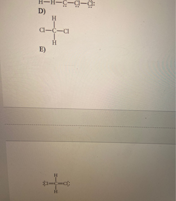 H-H-C-CI-d: ca-C-C1 itl=3DCDCI: HICH