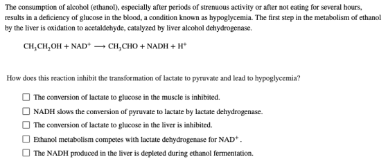 The consumption of alcohol (ethanol), especially after periods of strenuous activity or after not eating for several hours, r