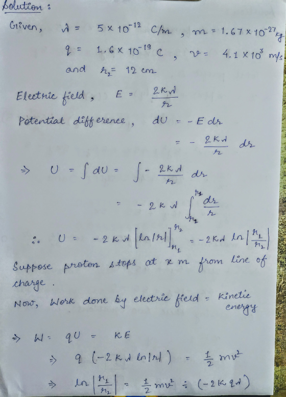 peluttem Crven, 5 x 10-12 C/m , m , 1.CT x102., ǜ 뽑 and 12 em Electhic field Potential, debt ehe nee, dUe-Eon dん dん 22. ん change enery 2- 2