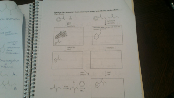 doad Map tihe the structure of each major organic product in the following reactin 20pts, 4pts ca) ia the following lastn Deco Lo A. 3 HO