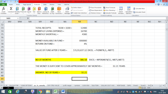 File Home Page Layout FormulasData Review View dd-Ins Define Name PUse in Formula Trace Precedents Show Formulas t Trace Depe