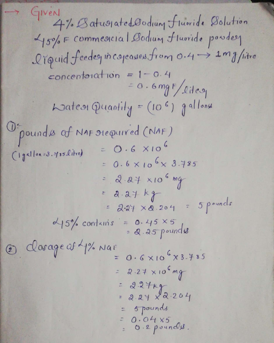 → Given! ori de olufion Qǐ@lid Jeedeo-in c91equedfrom 0.4 → 1m, concentolation = 1-09 0% oundis of NAF 9tequured CNAF) pouind : 0.6 × 10X 3.7s5 ouncls d、15% contains . = o. 서5 × 5 ! Odage af 21% Nar 2부 5 pounds