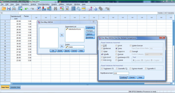 х *Untitled1 [DataSeto] - IBM SPSS Statistics Data Editor File Edit View Data Transform Analyze Direct Marketing Graphs Utili