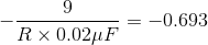 RX 0.02F=-0.693