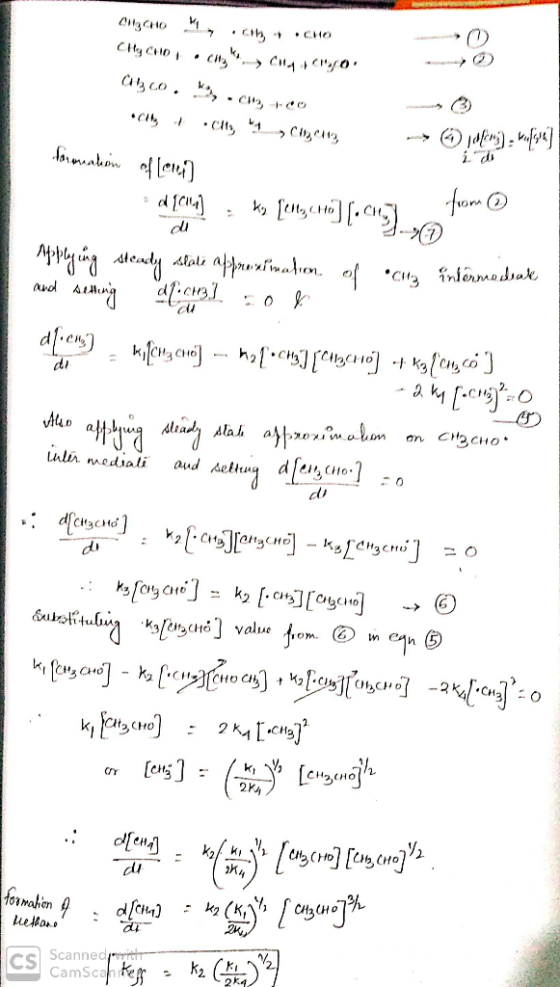 CÁC VO , , , , + • CHE CHOIC, CACO. asco. .CH3 +20 foronation of Loud) :d[04] lengy.com] [-C190 - from 9 Applying steady sta