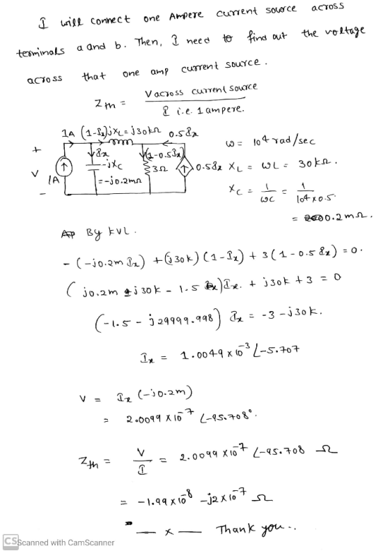 across current sowce I will connect One Ampere to find out the voltage a and b. Then, I need terminals One amp that current s