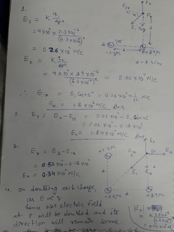 2. MS -2.3MC 63 16 ) Ex e, Gsus = o 26.xlox.l. Ne 2 3- 12L - 2.3MC henu net electic field k 2.3X10 2 63 o ご0/52 x10 dnection wi// 丫enn aun Same