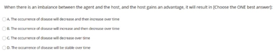 When there is an imbalance between the agent and the host, and the host gains an advantage, it will result in [Choose the ONE