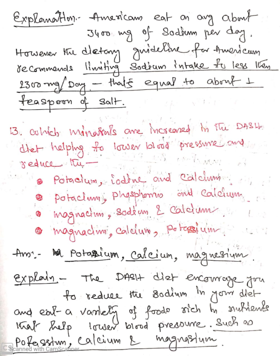 explanation Americans eat an ang about - 3400 ung of sodium per day. However the dletany guideline for American recommends li
