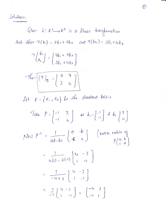 Solution 61 36, 구 Lt OL0 ubi)- 3) -1 1 -3