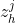 z_{h}^{j}