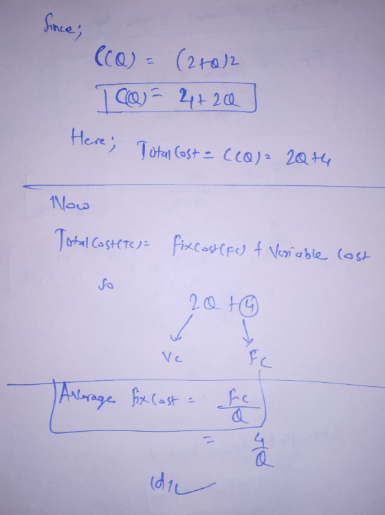 Snce Cca) -(2ta)2 CO)2 20a Here Total Cast Cca) 2a+4 1Now ixcastrd fVeni able (ost Total CastCTe 20 t0 / FC Ve JAuage rCas di