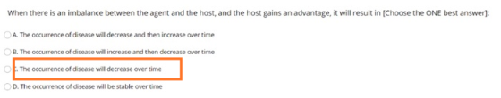 When there is an imbalance between the agent and the host, and the host gains an advantage, it will result in [Choose the ONE