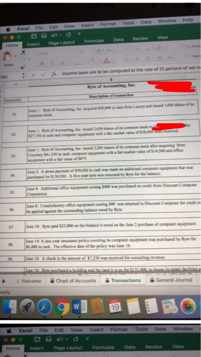 Data Tools window Help Format Edit View Insert Excel file Data Formulas Review View Home Insert Page Layout f income taxes ar