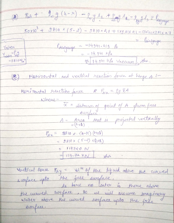 civen -3810% 14.91 ka Vacum Hori zoatal reaction oheue R FA ixb) , ㄷ VI mo/ the trly aid.cbove the canved AS