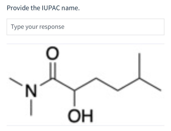 Provide the IUPAC name. Type your response ОН
