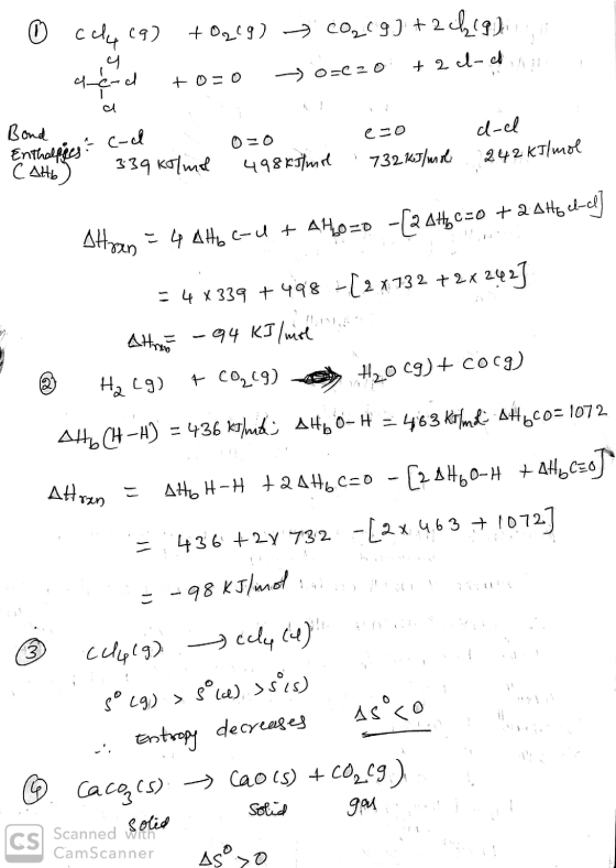 © Celep (9) +0,19) → COLC9] + 2 ch (9) amend to=o o=020 +2cl-chan a ! ! S ezo d-el Catby 339 KT/mol 49885 mil 732 kJ/mol 242