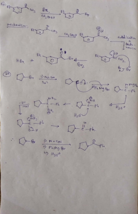 exta EL Br eH₂cool mechanism 프 СА, Сон ft enledisation 왜 werish Et HBr. CH2 Bry Br a br 1) Na ang S. 2 sephing Br. Nuga c-ph