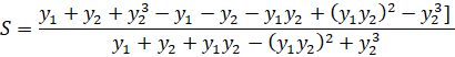 7ı + y2 + y2 – yı - Y2 – yıy2 + (yıyz)2 – y}] Yı + y2 + yıyz - (yıy2)2 + y}