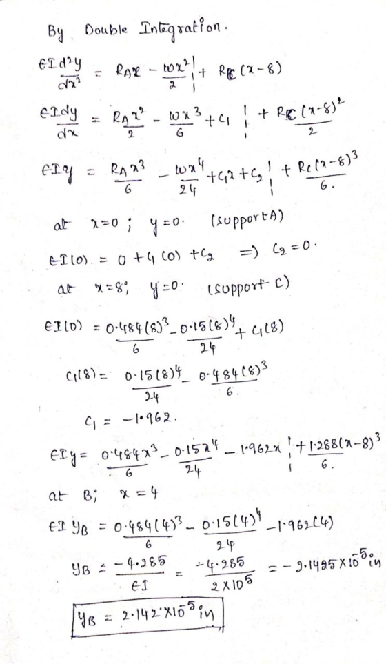 W X3 G 2 wat +42+c! + Rc69-8)3 6 6. 2=0 ; yao =) (g = 0 at (118)= 0.1518)4 0-48416) 3 By Double Inlägration e I dy da? = Pne
