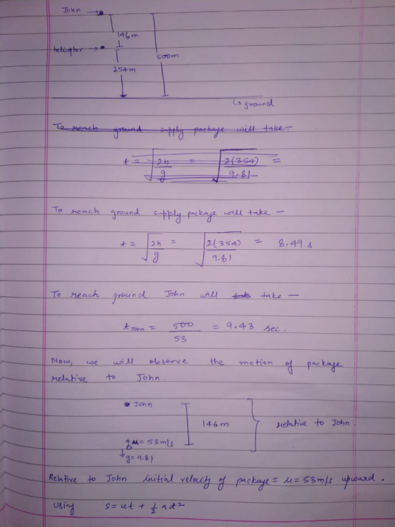 JoMnT 354 m Azouno ake- To 2(354 .49 1.5) To neach stro -9-43 스 53 Sec Now, we un u-deserv e the motion 146 m Helsbve to John 84.8) bard Rehhve to John init URI