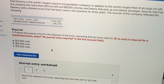 Fast Delivery is the worlds largest express transportation company. In addition to the worlds largest fleet of all-cargo ai