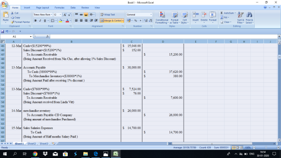 Book1 - Microsoft Excel - X Home Insert Page Layout Formulas Data Review View Cut Copy - General 1 1 - 3 Autosum * LE Paste F