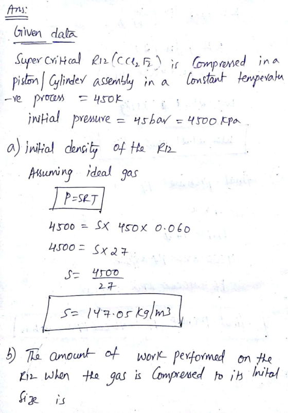 Given dala Jw Auning ideal gas 5) T amount ot work perfomad on He 12- RİS