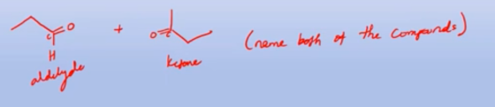 . o (neme both of the compounds) kefone - aldelyole