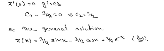 716) 20 gives, с. - Зото е, 3, the general solution, Сч) Эl- sina- Фо. oS4 % е* ( Афия),
