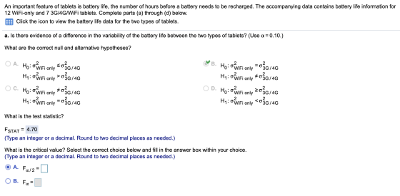 An important feature of tablets is battery life, the number of hours before a battery needs to be recharged. The accompanying