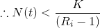 :N(t) <TRi - 1) NAK