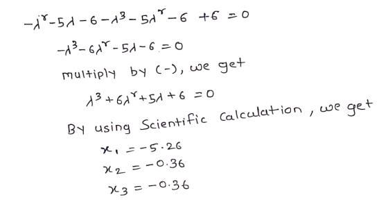 multiply by (-),urge+ By using Scientific Calculation , uve get X-S-26