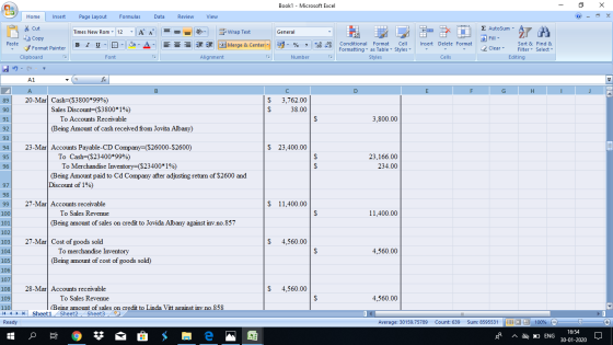 Book1 - Microsoft Excel - X Home Insert Page Layout Formulas Data Review View Cut Copy - - General LE Paste Format Painter Cl