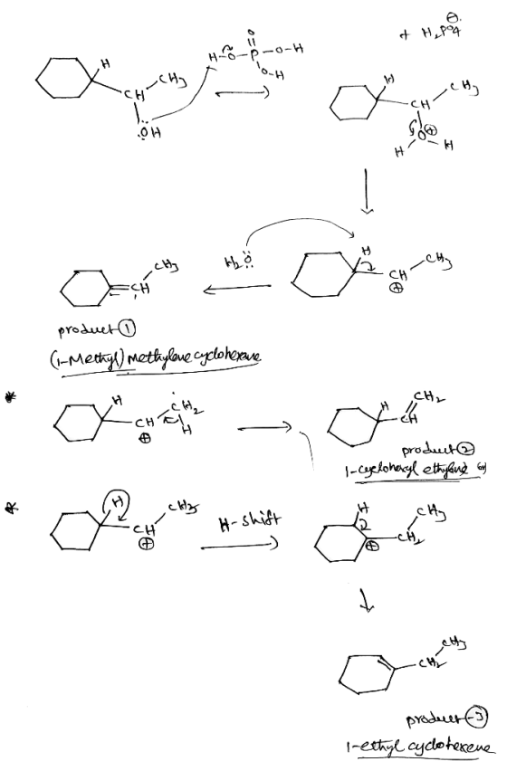 et H₂po4 -و -- م -ها مه اور و0ے & ) ط م مسلم ان (-Methyl) mettiylowe cyclohexanse هم ) produt@ 1-cyclohexyl ethylene Gong chy