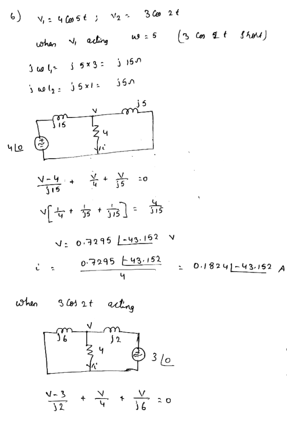 V2 3 C 24 V : 4 com 50 (3 cos at short) when we acting was julia ; 5*3= jisu دور از : ا مه زا 440 @ Jou v4+ jus] - ats V: 0.7