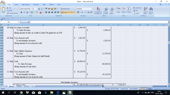 Book1 - Microsoft Excel - X Home Insert Page Layout Formulas Data Review View Cut Copy - - General 1 1 Wrap Text Merge & Cent