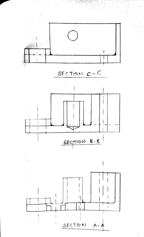 ,个 SECTIONC-C SECTION B-L SECTION A