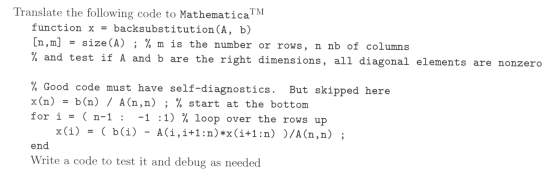 Translate the following code to MathematicaT1 func