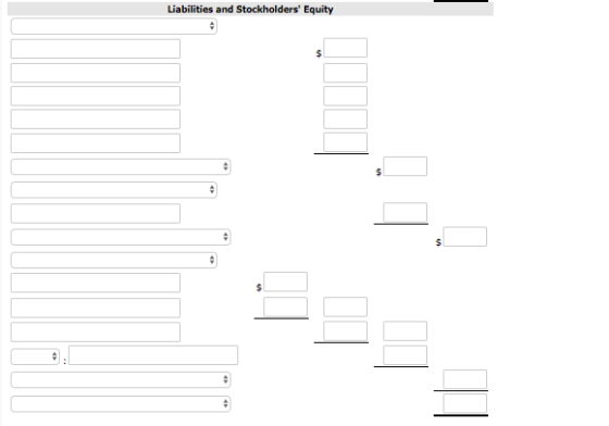 Liabilities and Stockholders Equity