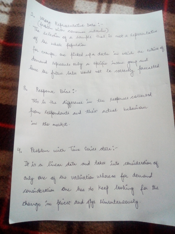 (problem with The plot Referentative Data :- an consumer intervin) on of a sample that is selection cons not a represes at a