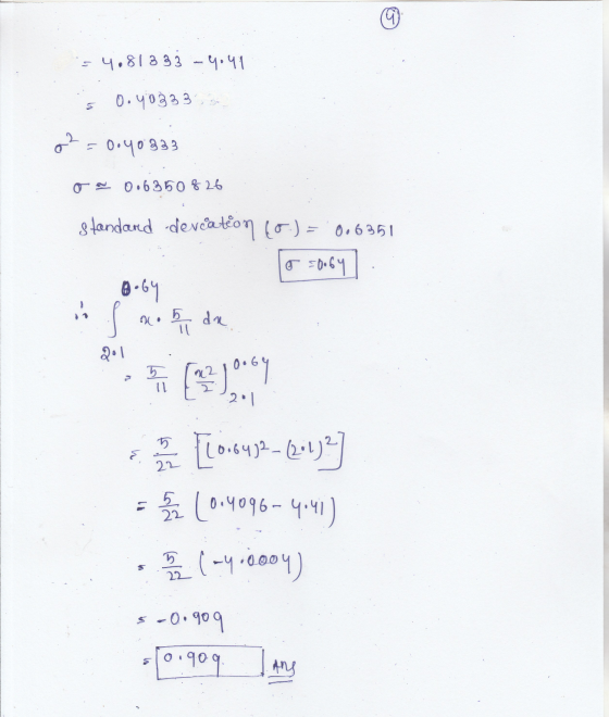 @ - 4.81 333 -4.41 0.403335 02 = 0.40833 o 0.6350826 standard deviation (0.) = 006351 & cooby 0.64 is f 5 da 11 2.1 5 Il [22