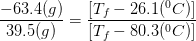 -63.4(g)_[T; – 26.1(°C)] 39.5(g) T:- 80.3(°C)]