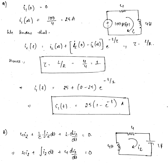 a) ,60 0 : iz las) = loco . 254. los pete) 44 . We know that ile) : uw) + fè (o) - (wy)] e*%, 7.4. Here, Teo hp 4:21 . ilt) -