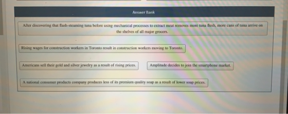 Answer Bank Alter discovering that flash-steaming tuna before using mechanical processes to extract meat removes more tuna fl