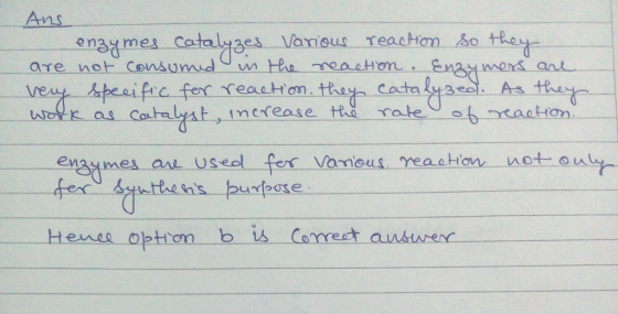 х. ensymes an useel fers Vameus reastHon not ouly Hemer optiom b is Comet ausure
