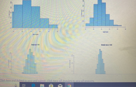 1 Samp Sample of 500 Click Save and Submit to save and submit. Click Save Al Answers to save all answers 0 .