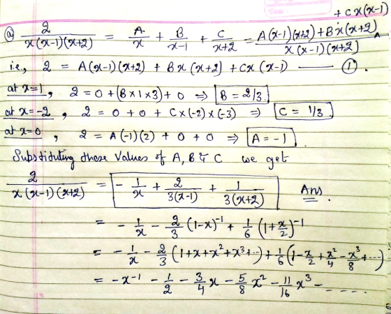 f +C(-)) = A (31) +8 (x+ xx-1)(94g 처 = g + 8 xxort) 사 ie, 2. = ACx) (42) + 6x (+2] + Cx (1-) , 3 o+(B×1×3)+o = |B = 8 13. aut